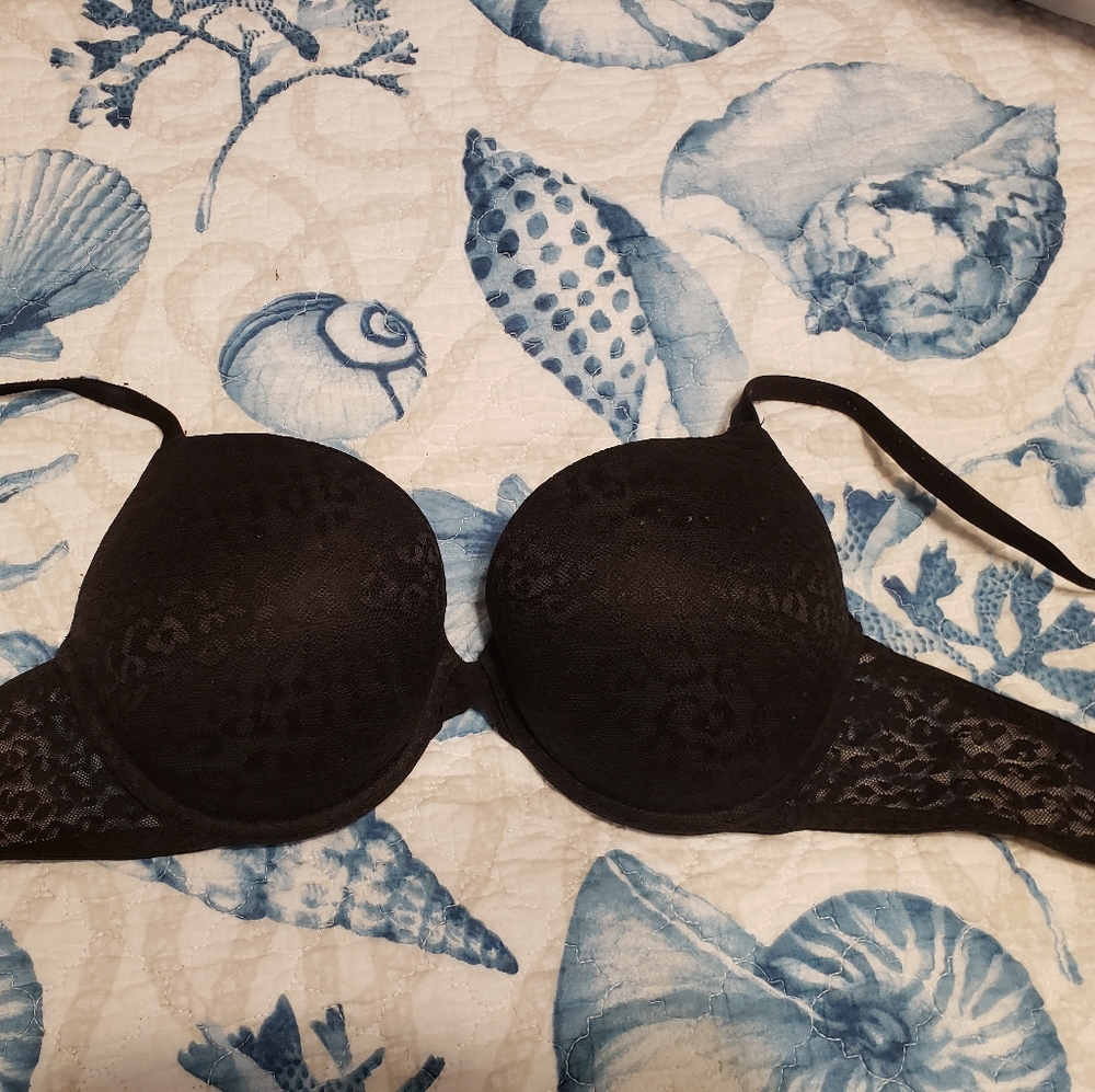 PINK lace push up bra